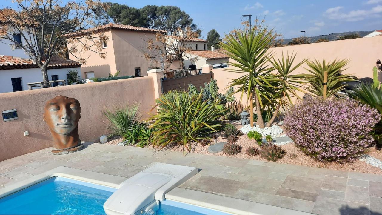 Chambre D'Hotes Dans Villa Diane La Londe-les-Maures Esterno foto